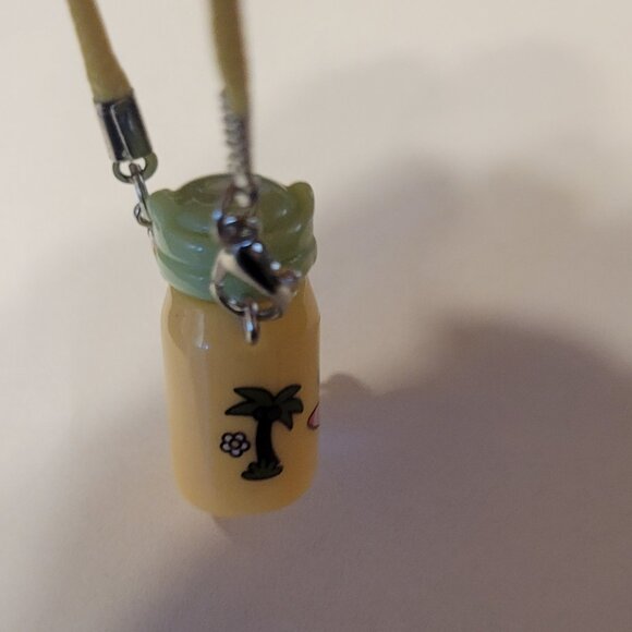 labubu water bottle w-palm trees and surfing gator No Doll - Picture 9 of 12